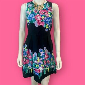 Louche of London Sleeveless A-line Mini Dress for Cocktail